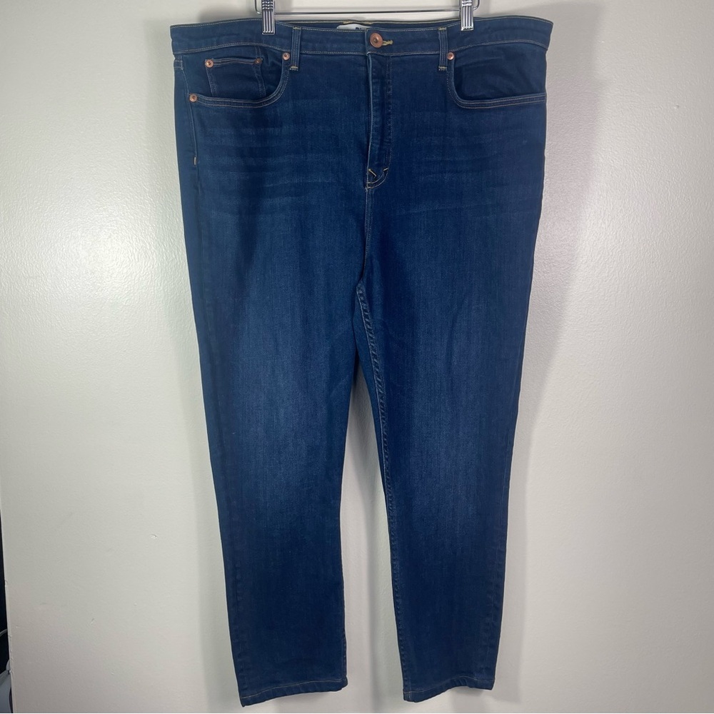 Vineyard Vines Dark Wash High Rise Jeans - Picture 5 of 8